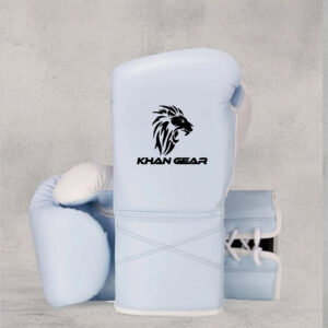 Khan Gear Light Blue Boxing Gloves