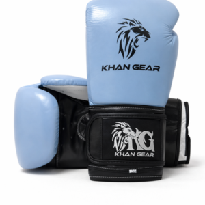 Khan Gear 16oz Premium Leather Boxing Gloves
